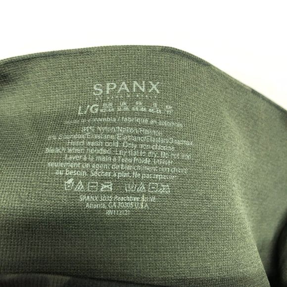 Spanx Women Pull On Active Leggings Size Large Camouflage B228 -4 - Picture 7 of 13